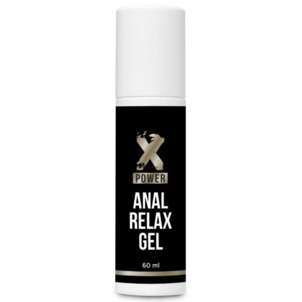 Συσκευασία του τζελ χαλάρωσης πρωκτού XPOWER Anal Relax Gel 60 ml