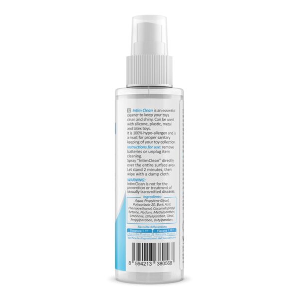Σπρέι καθαρισμού sex toys IntimClean Toy Cleaner της Intimateline, 100 ml