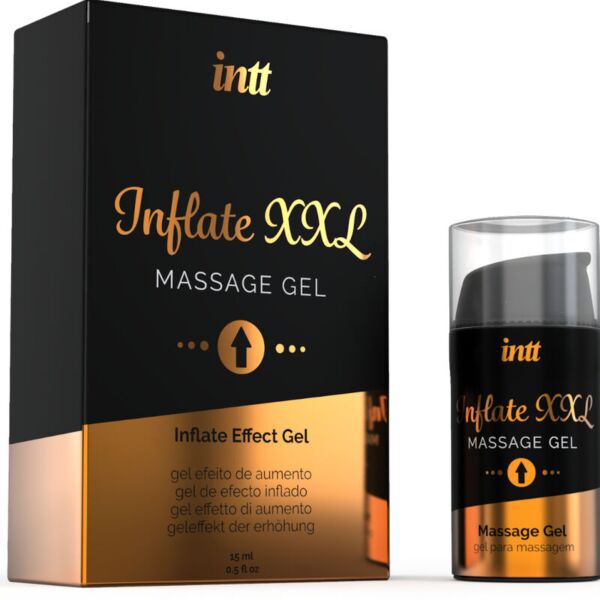 Airless συσκευασία 15 ml του διεγερτικού τζελ INTT Inflate XXL