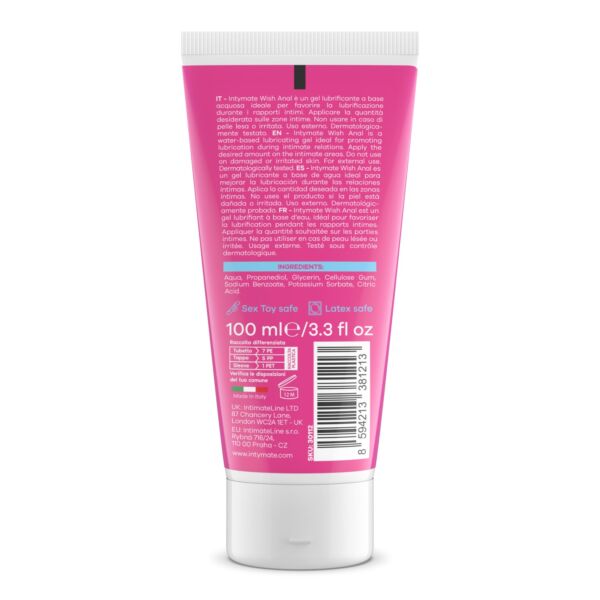Πρωκτικό λιπαντικό Intymate Wish Anal 100 ml