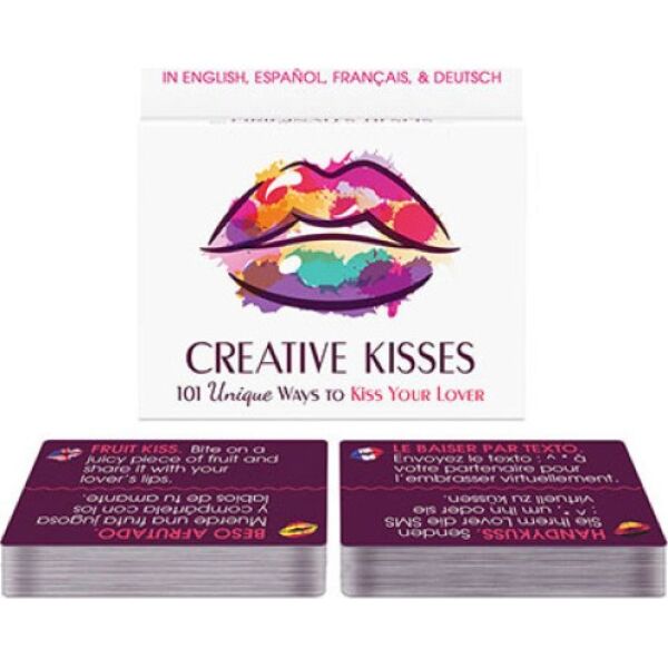 Παιχνίδι με κάρτες Kheper Games Creative Kisses με τις κάρτες φιλιών