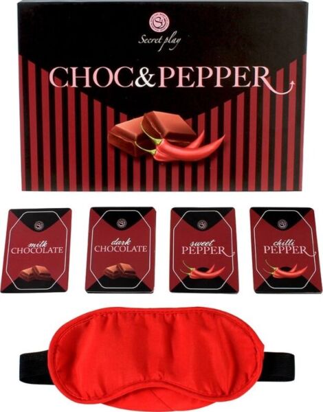 Παιχνίδι με κάρτες Secret Play Choc & Pepper με τις κάρτες σοκολάτας και τις πικάντικες κάρτες