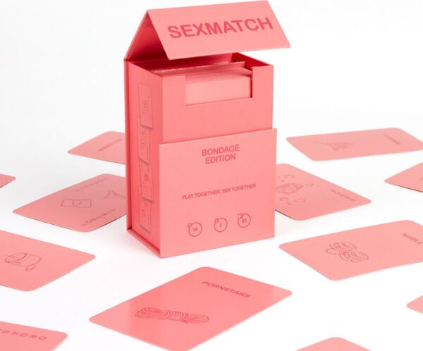 Παιχνίδι με κάρτες Secret Play Sexmatch Bondage Edition με το κουτί του