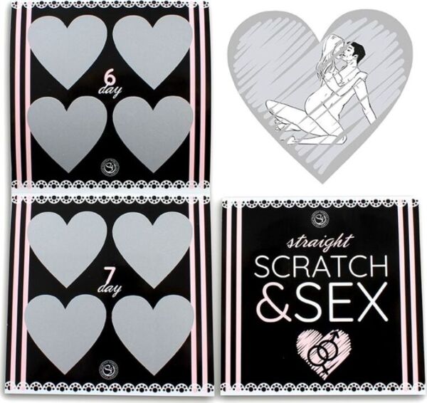 Παιχνίδι με ξυστά Secret Play Scratch & Sex Hetero για ζευγάρια