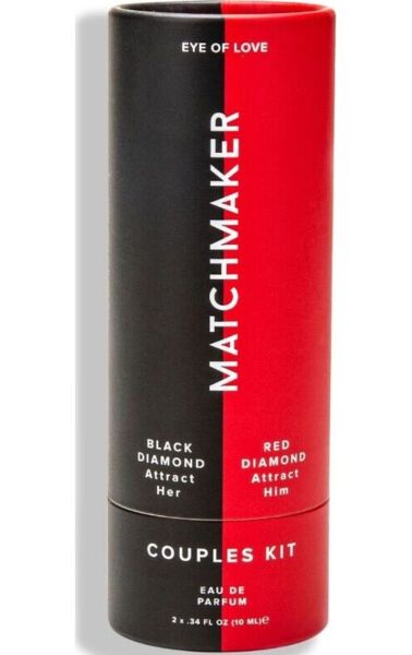 Σετ Eye of Love Matchmaker Couples Kit με τα μπουκάλια Red Diamond και Black Diamond