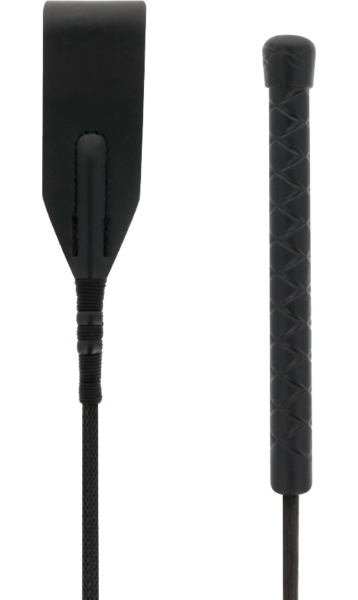 Καμτσίκι Darkness 45 cm με μύτη από λεπτό δέρμα