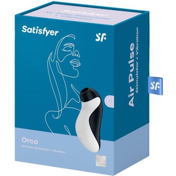 Διεγέρτης κλειτορίδας Satisfyer Orca σε σχήμα όρκας