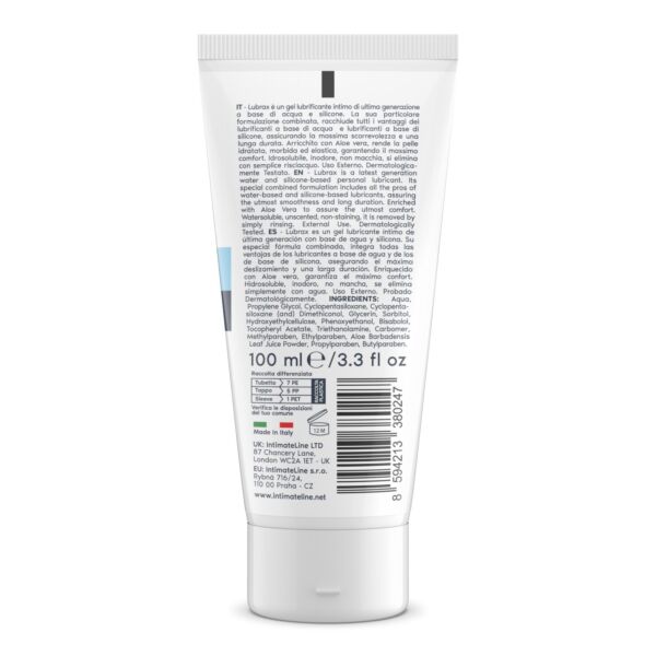 Υβριδικό πρωκτικό λιπαντικό IntimateLine Lubrax 100 ml
