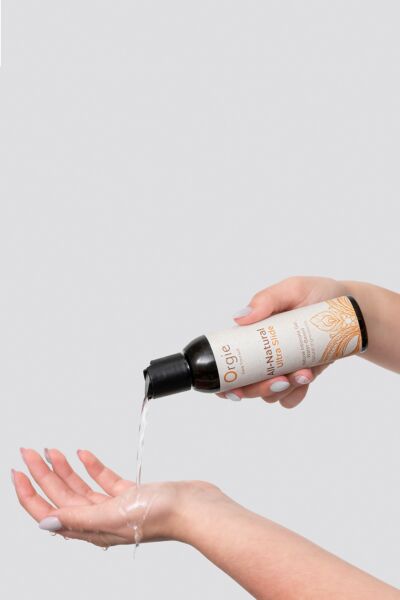 Φιάλη 150 ml του λιπαντικού με βάση το νερό Orgie All-Natural Ultra Slide