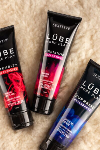 Συσκευασία του λιπαντικού Sexitive Lube Supreme των 130 ml