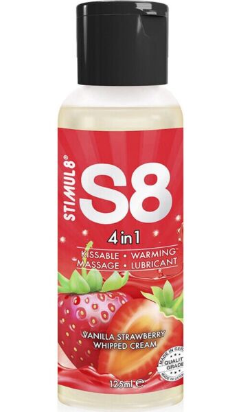 Συσκευασία λιπαντικού Stimul8 S8 Dessert Lube των 125 ml