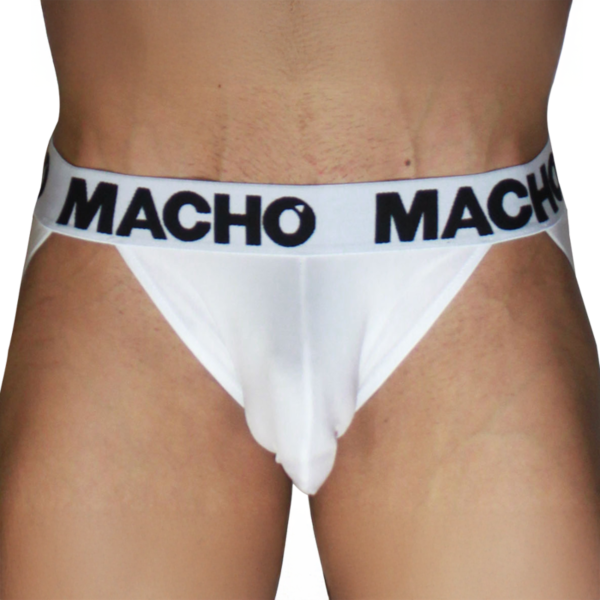 Jockstrap Macho Underwear MX29BL με τις διπλές πίσω λωρίδες του