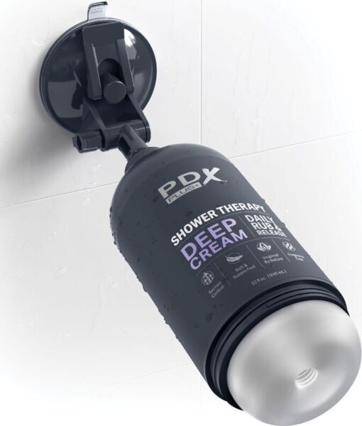 Αυνανιστήρι PDX Plus+ Shower Therapy Deep Cream σε σχήμα μπουκαλιού σαμπουάν