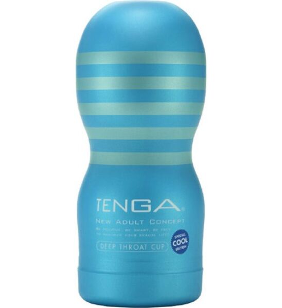 Αυνανιστήρι Tenga Deep Throat Cool σε σχήμα κλεψύδρας