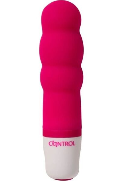 Μίνι δονητής Control Velvet Secret με σχήμα τριών σφαιρών