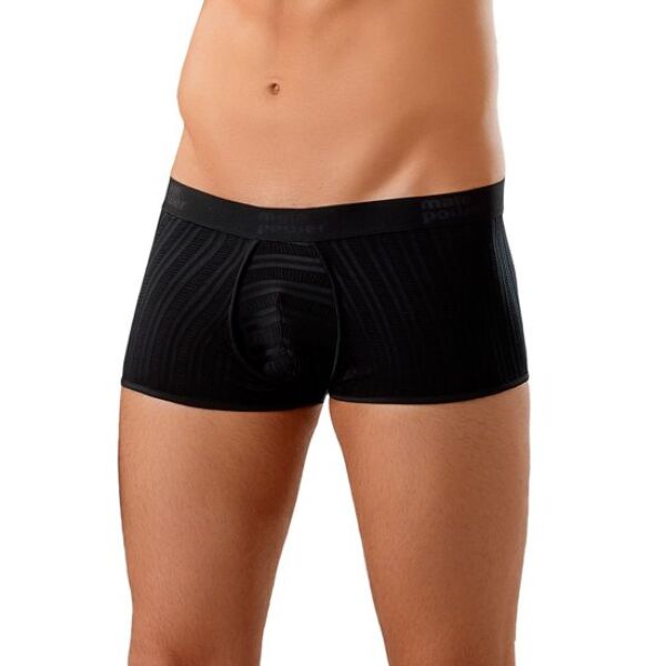 Μαύρο μπόξερ Male Power Textured Enhancer Short