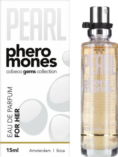 Συσκευασία 15 ml του eau de parfum Cobeco Pearl Pheromones