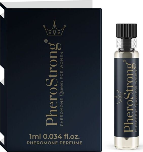 Φιαλίδιο 1 ml του αρώματος με φερομόνες PheroStrong Queen για γυναίκες