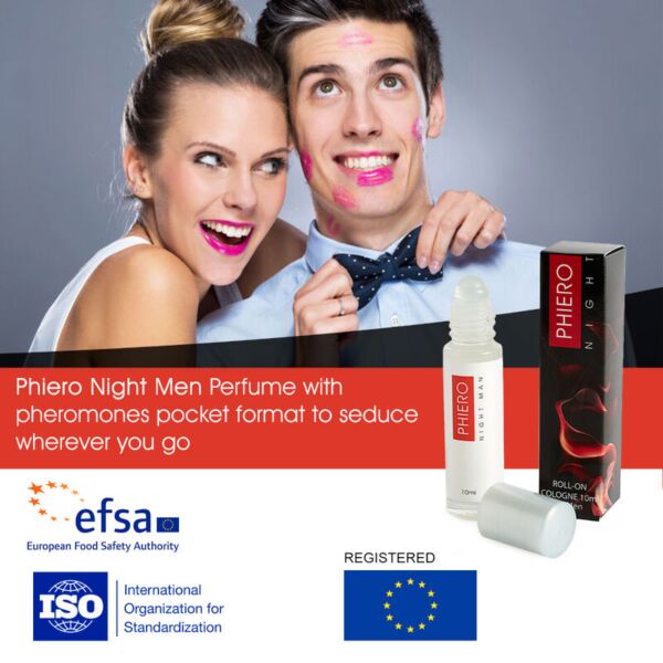 Άρωμα φερομονών Phiero Night Man σε roll-on 10 ml