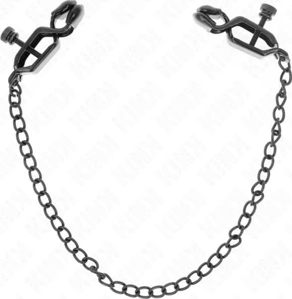 επίπεδα τσιμπιδάκια θηλών KINK με αλυσίδα