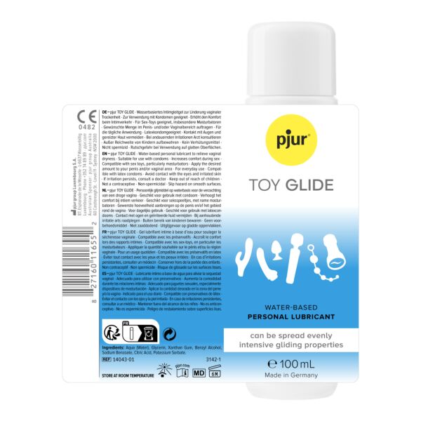 Μπουκάλι λιπαντικού pjur Toy Glide 100 ml