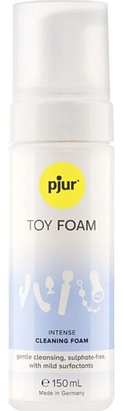 Φιάλη αφρού καθαρισμού Pjur TOY FOAM 150 ml με αντλία