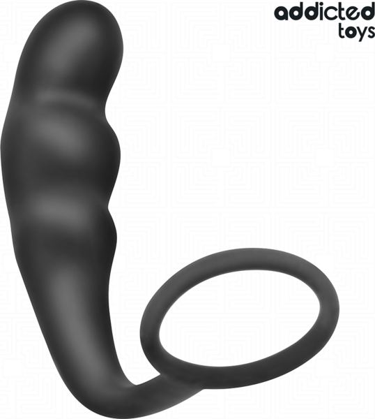 Πρωκτική σφήνα Addicted Toys Μοντέλο 4 με το δαχτυλίδι για τους όρχεις
