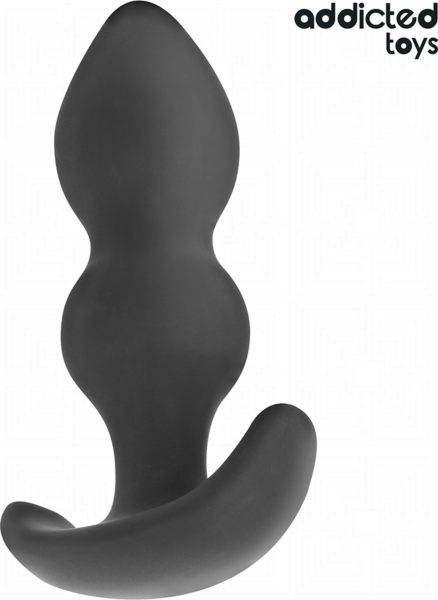 Πρωκτική σφήνα Addicted Toys Μέγεθος L, με δύο μπάλες και φαρδιά βάση