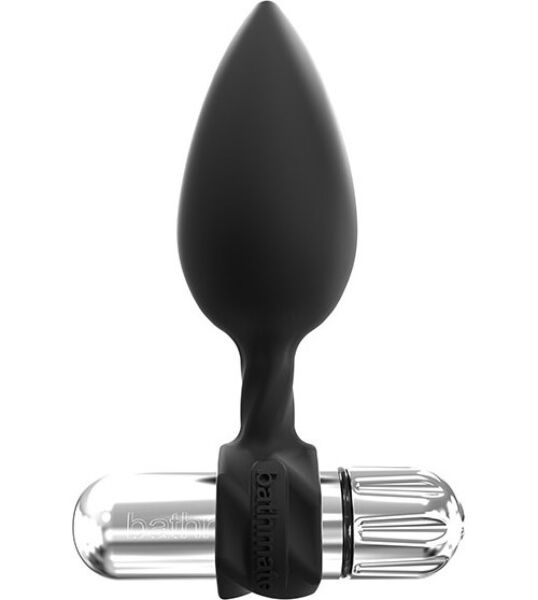 Σετ πρωκτικών σφηνών Bathmate Anal Training Plugs Vibe με κωνική άκρη, κρίκο και δονητή σφαίρα Vibe