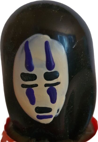 Αστείο προφυλακτικό Condomerie Mask Ghost Black, ζωγραφισμένο στο χέρι με ένα μαύρο φάντασμα