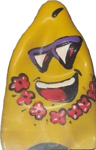 Αστείο προφυλακτικό Condomerie Friki Tiki XL ζωγραφισμένο στο χέρι