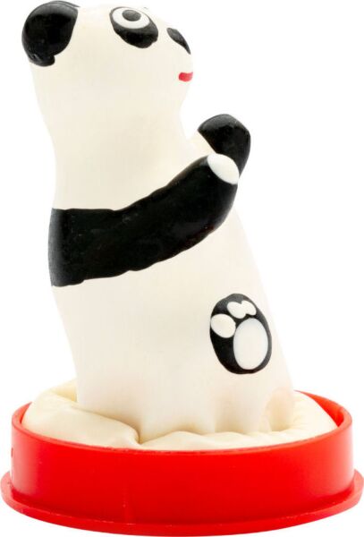 Διακοσμητικό προφυλακτικό Condomerie Panda Model 1, ζωγραφισμένο στο χέρι