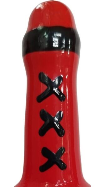 Διακοσμητικό προφυλακτικό Condomerie Amsterdam Red ζωγραφισμένο στο χέρι