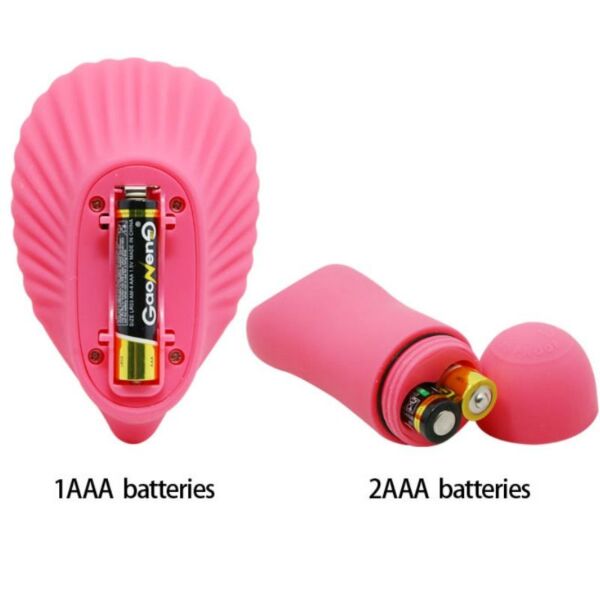 Δονητής Pretty Love BI-014368W από σκούρα κόκκινη σιλικόνη, με το ασύρματο χειριστήριό του