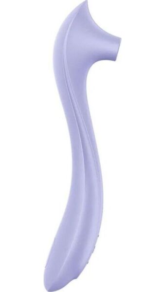 Διεγέρτης κλειτορίδας Satisfyer Easy Lover σε μωβ χρώμα, με τη μακριά λαβή του