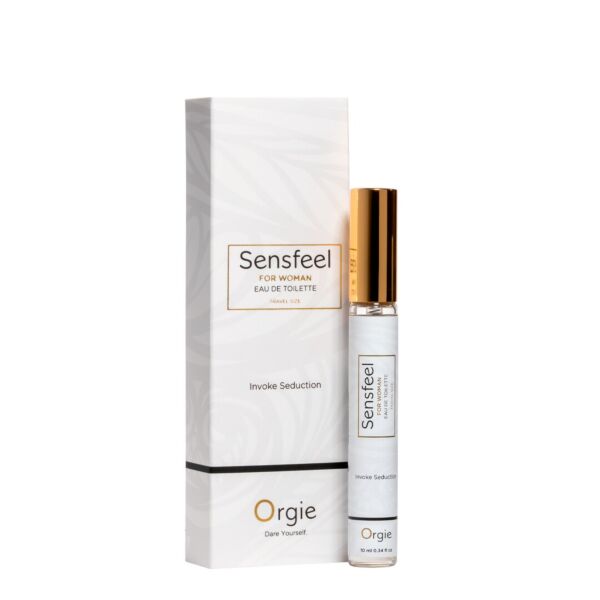 Γυάλινο μπουκάλι με σπρέι Orgie Sensfeel For Woman 10 ml