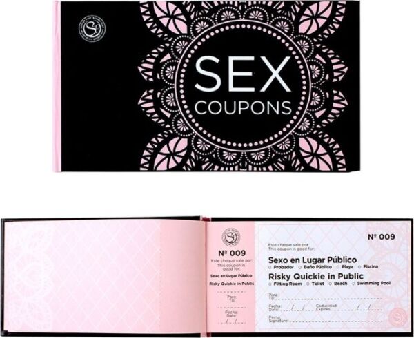 Ερωτικά κουπόνια Secret Play Sex Coupons με 50 κουπόνια