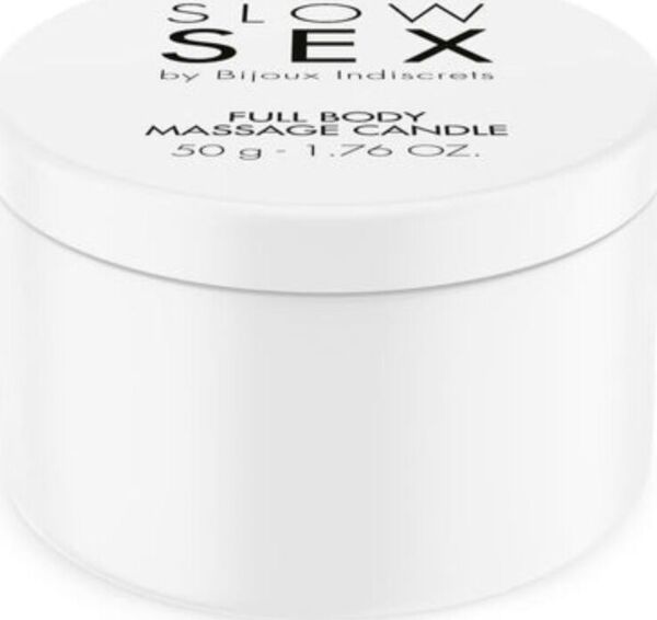 Κερί μασάζ Bijoux Indiscrets Slow Sex με άρωμα καρύδας