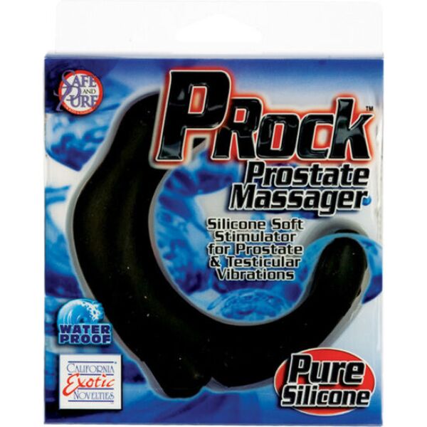 Συσκευή μασάζ προστάτη Dr. Joel Kaplan P-Rock της CalExotics, σε μαύρο χρώμα