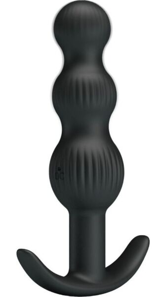 Πρωκτικός δονητής Pretty Love BI-040173 από σιλικόνη, με επιμήκεις χάντρες αυξανόμενου μεγέθους και βάση