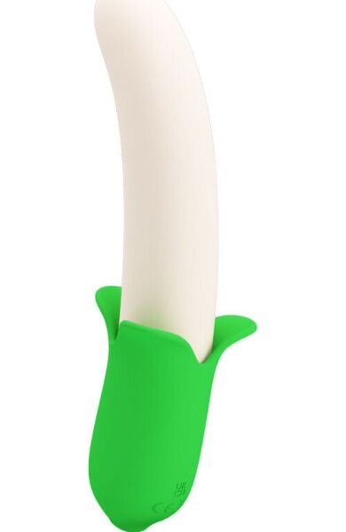Δονητής Pretty Love Banana Knight από σιλικόνη σε ανοιχτό πράσινο
