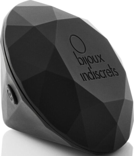 Δονητής κλειτορίδας Bijoux Indiscrets Twenty One Matte Black, σε σχήμα διαμαντιού με ματ μαύρο φινίρισμα