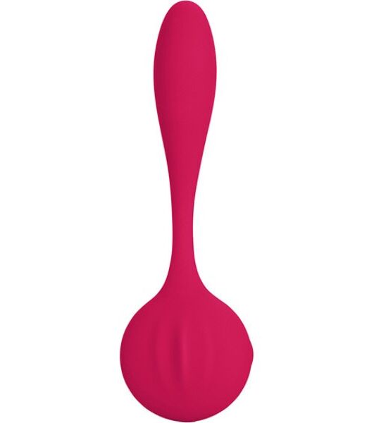 Δονητής Calexotics Silhouette S8 Red, καμπύλος και εύκαμπτος, σε κόκκινο χρώμα