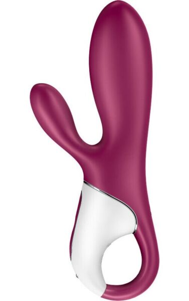 Δονητής rabbit Satisfyer Hot Bunny σε κόκκινο μωβ χρώμα