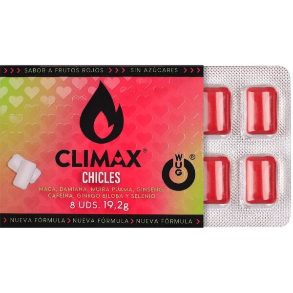 Συσκευασία με τσίχλες WUG Climax