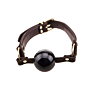 Δεσμά Bound Nubuck Leather Solid Ball Gag 59 cm