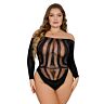 Σώμα Lace Long Sleeved Cut Out Back για όλες τις σιλουέτες