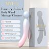 Δονητής MYLO 3-in-1 Body Wand Massager Air με 21 συνδυασμούς δόνησης