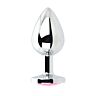 Βαθμός διείσδυσης Toosh Metal Butt Plug Large Stone Rosa