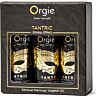 Έλαια μασάζ Orgie Tantric Sensual 3x30ml με φυσικά συστατικά